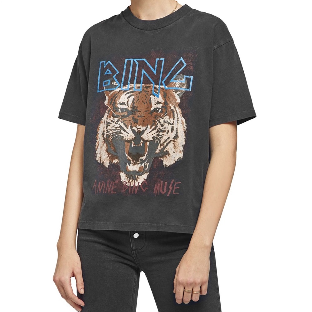 Anine Bing Tiger Tee